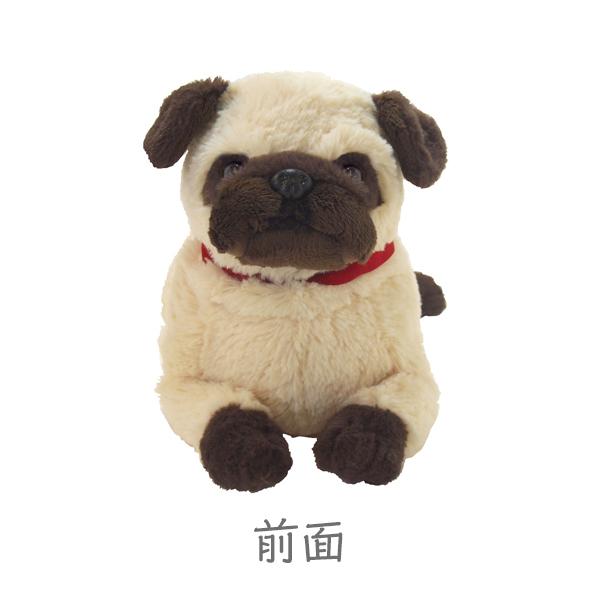 ひざわんこ S パグ BE ぬいぐるみ ペット用品 犬用品 オーナーグッズ