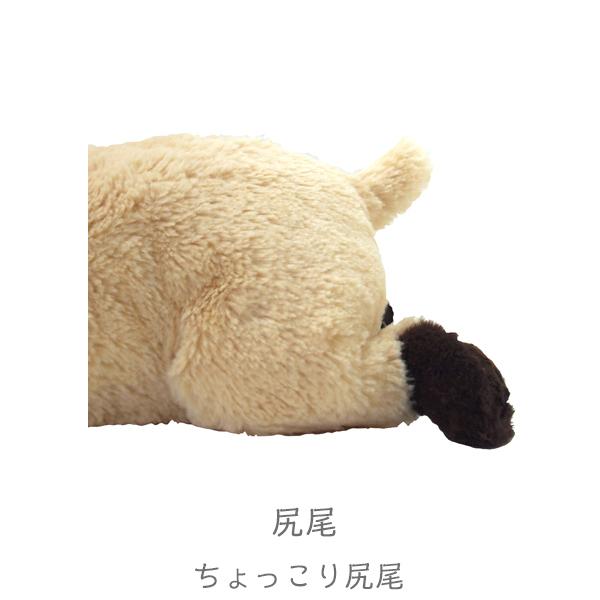 ひざわんこ S パグ BE ぬいぐるみ ペット用品 犬用品 オーナーグッズ