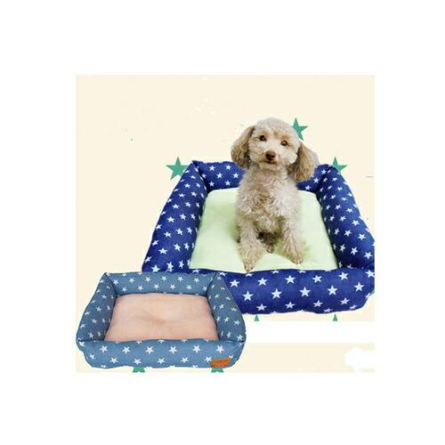 犬猫 ベッド Idog デニムスター スクエアベッド M クッション Rmc 168 みんな笑顔 通販 Yahoo ショッピング