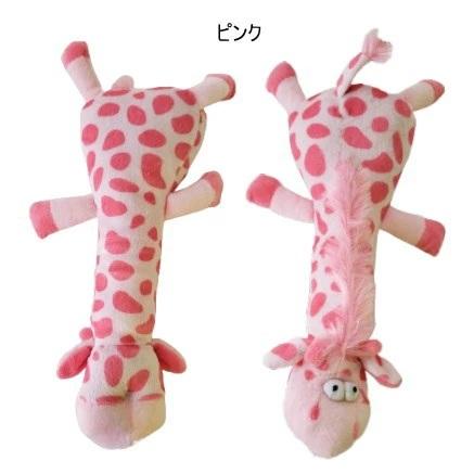 犬 おもちゃ のびーるキリン Sサイズ ぬいぐるみ 音 : みんな笑顔