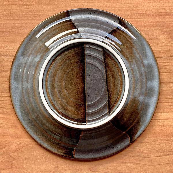 山がすみ石目6.0皿 和食器 丸皿（中） 業務用 約19.7cm 和食 和風 中皿