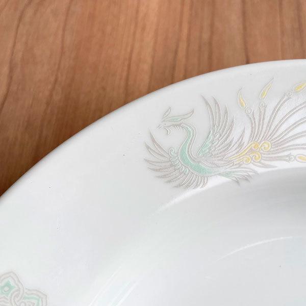 北京 8吋スープ 中華食器 丸皿（M） 業務用 日本製 磁器 約20.7cm 定食