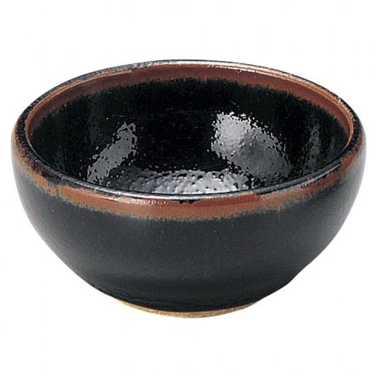ゆず天目 丸千代久ボール 和食器 刺身用千代久 業務用 約8.3cm さしみ