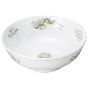 緑鳳龍 7.0玉丼 中華食器 ボール（L） 業務用 日本製 磁器 約21.7cm