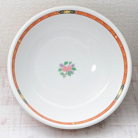 紅花祥 7.0玉丼 中華食器 ボール（L） 業務用 日本製 磁器 約21.7cm
