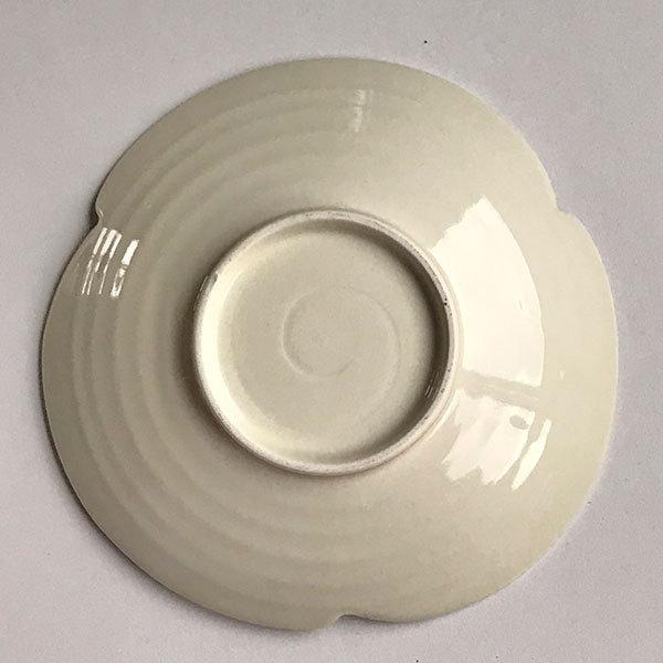 イングレ赤千本十草平鉢 和食器 丸皿（中） 業務用 約20cm 和食 和風
