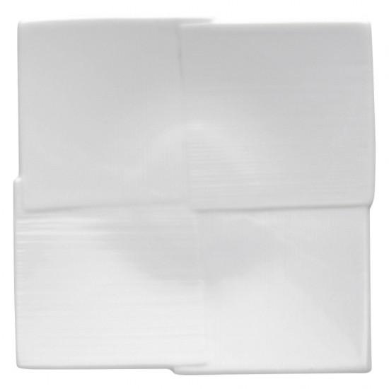 白四角6寸角皿 和食器 角皿（中） 業務用 約18.8cm 和食 和風 和皿 中