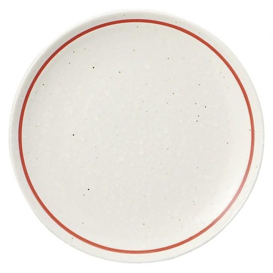 白虎 7.5吋丸皿 中華食器 丸皿（S） 業務用 日本製 磁器 約19cm 中皿