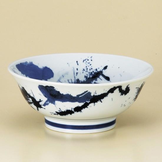【４個セット】 高台付き丼 4個セット　引出黒丸紋 高浜 4個セット】 高台付き丼 4個セット 引出黒丸紋 高浜 【公式通販】