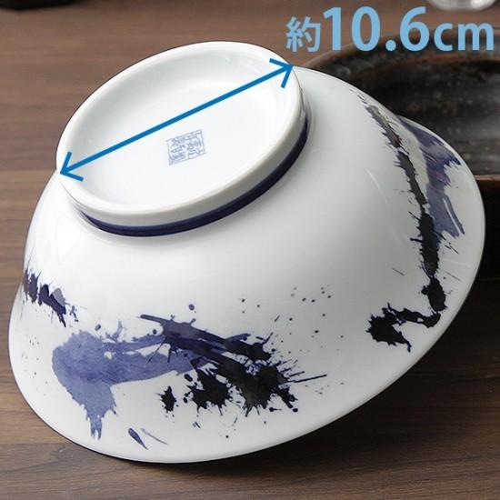 筆ちらし6.8高台丼 中華食器 ラーメン丼 業務用 らーめん丼 らーめん鉢