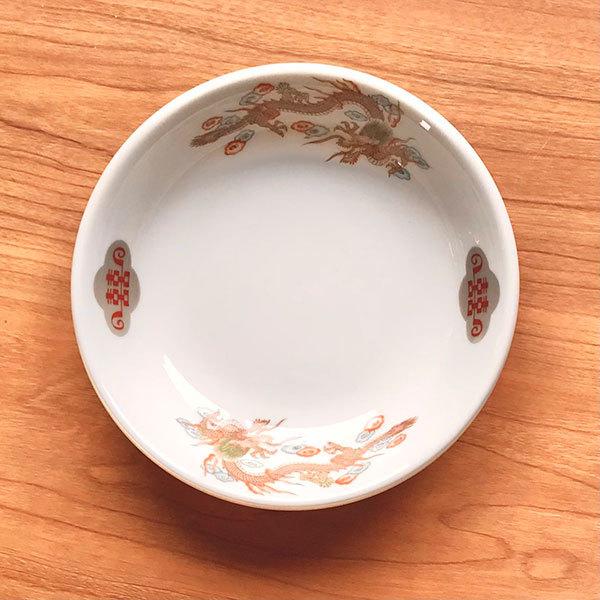 金彩竜 5 1/2吋フルーツ皿 中華食器 取皿 業務用 日本製 磁器 約 金彩竜 5 1/2吋フルーツ皿 中華食器 取皿 業務用 日本製 磁器 約