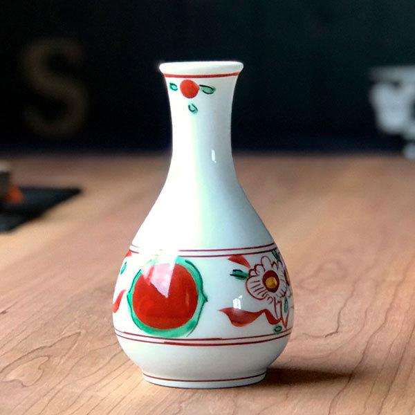 赤絵丸紋大徳利 和食器 徳利・盃 業務用 和風 日本酒 とっくり 熱かん