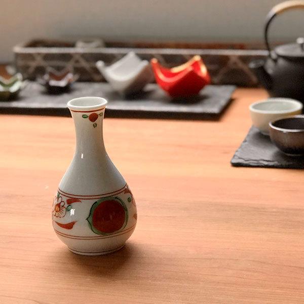 赤絵丸紋大徳利 和食器 徳利・盃 業務用 和風 日本酒 とっくり 熱かん