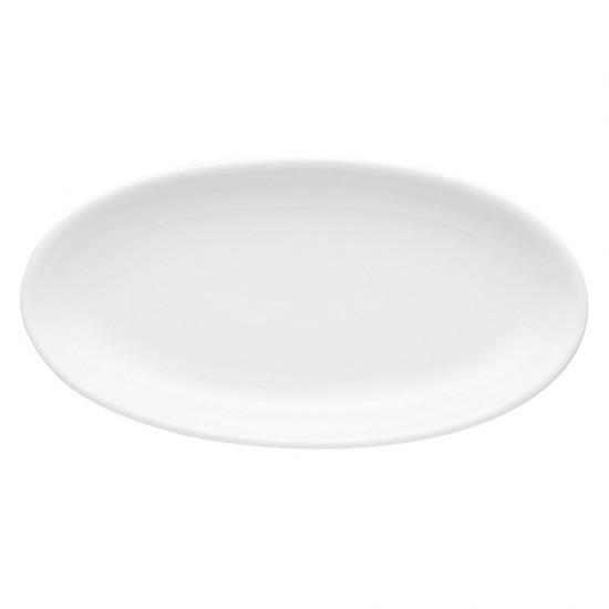 ルナホワイト31cm細プラター 洋食器 楕円・変形プレート（L） 業務用