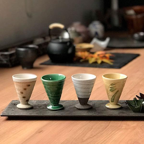 20個　和食器　日本料理の器　珍味入れ　酒盃　有田焼　新品未使用　居酒屋　料亭 オリベ食前酒 和食器 食前酒・盃・ぐい呑・利き酒 業務用 約5.5cm 和食