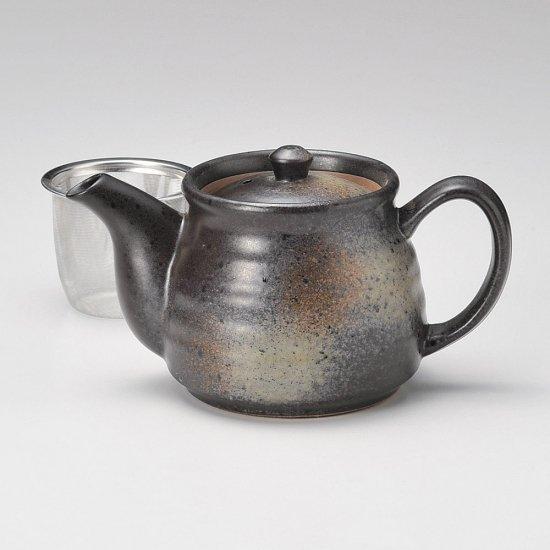 黒備前六兵衛ポット 和食器 ポット 業務用 : 業務用食器専門 みんなの