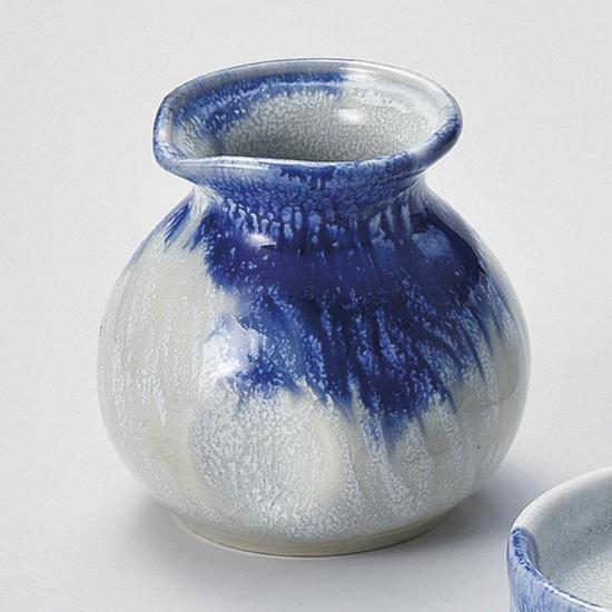 藍雪そば徳利 和食器 そば徳利・そば猪口・薬味皿 業務用 約8cm 約