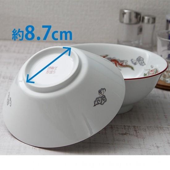 朱渕萬漢龍 6.3切立丼 中華食器 ラーメン丼 業務用 らーめん丼