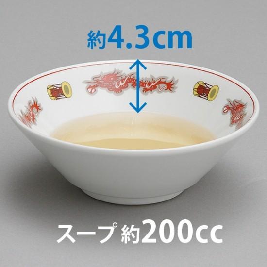 中本純也さん　麺鉢　ラーメン丼　丼　2個セット　新品未使用品 白 ミつ龍ラーメン丼 大 22cm レトロ 昔 麺鉢 丼 ラーメン 美濃