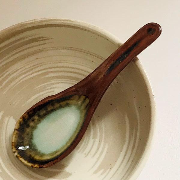 オフケレンゲ 中華食器 レンゲ 業務用 約14.5cm れんげ ラーメンレンゲ