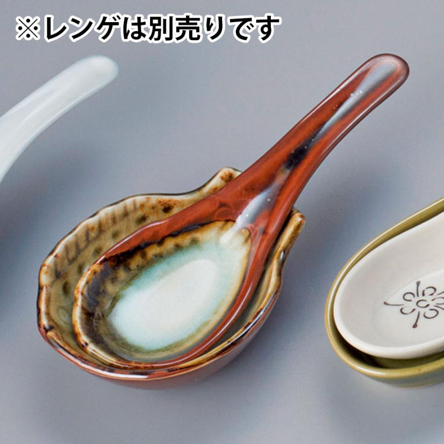 オフケレンゲ台 中華食器 レンゲ 業務用 約9.5cm れんげ ラーメン