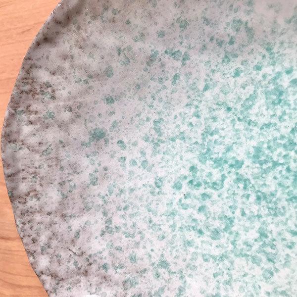 青釉 8号小判皿 和食器 楕円皿 業務用 約24cm 和食 和風 天ぷら 揚げ物