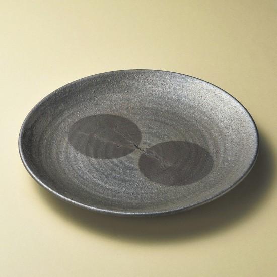 信楽焼　大皿 信楽焼 大皿 24×19×高さ1.5cm 角皿 皿 陶器 日本製 和風 器 高級