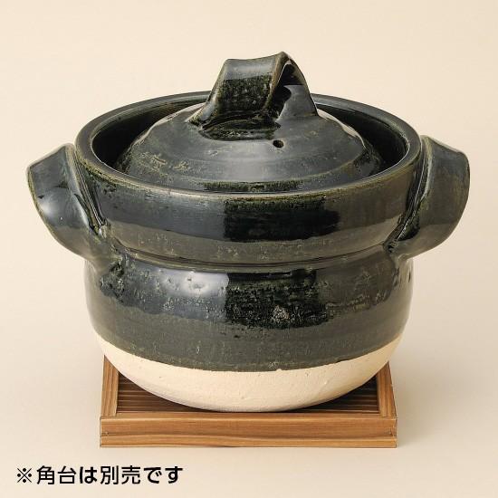 織部五合御飯鍋 信焼 和食器 ごはん鍋 業務用 和食 和風 白米 鯛めし 炊き込みご飯