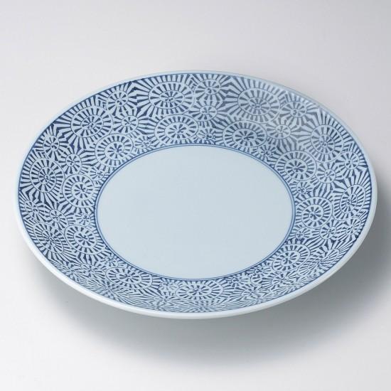 高台皿 快山 銘 木箱 共箱 白 高麗 菓子器 高台皿 快 人間国宝塚本快示