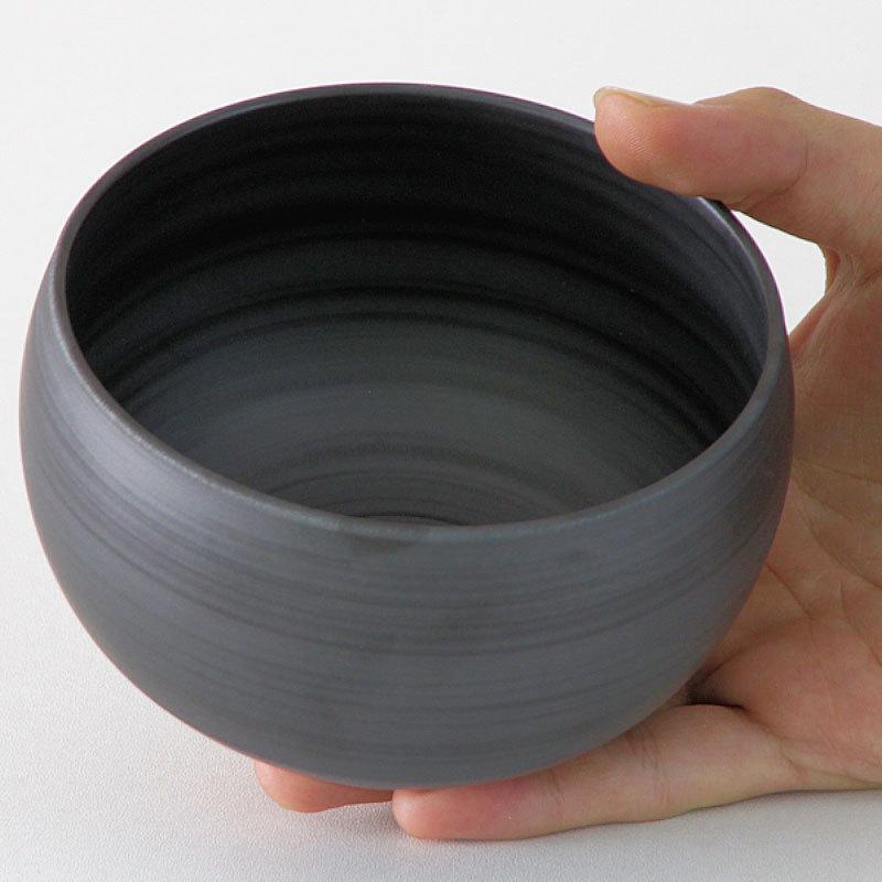 モノトーン 黒 お好み碗 有田焼 和食器 小丼・多用碗 業務用 約12.5cm