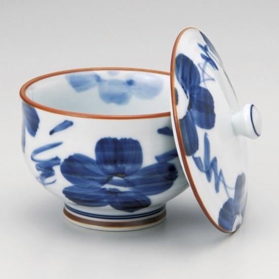 染花紋蓋付汲出 有田焼 和食器 蓋付煎茶 業務用 和食 和風 湯_み 定番
