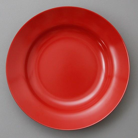 赤20cm受皿 メラミン樹脂 中華食器 ラーメン丼受皿 業務用 赤20cm受皿 メラミン樹脂 中華食器 ラーメン丼受皿 業務用