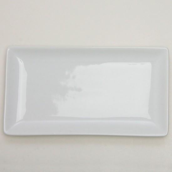 ブランシェ 白 20長角皿 スリム 白い器 洋食器 長角プレート（M） 業務