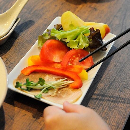 ブランシェ 白 20長角皿 スリム 白い器 洋食器 長角プレート（M） 業務