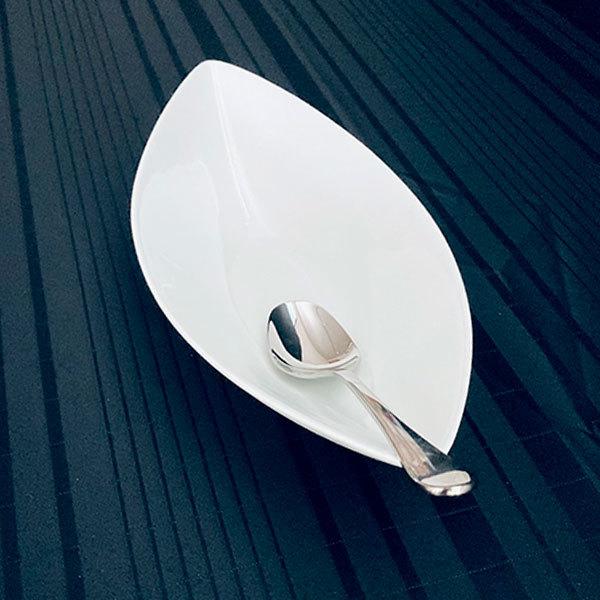 ブランシェ2 白 舟型深鉢L 白い器 洋食器 楕円・変形ボール（M） 業務
