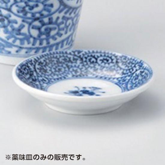タコ唐草3.0薬味皿 9cm 和食器 そば徳利・そば猪口・薬味皿 業務用 約