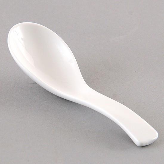 底丸レンゲ 大 中華食器 レンゲ 業務用 約14.6cm 強化磁器 白 れんげ