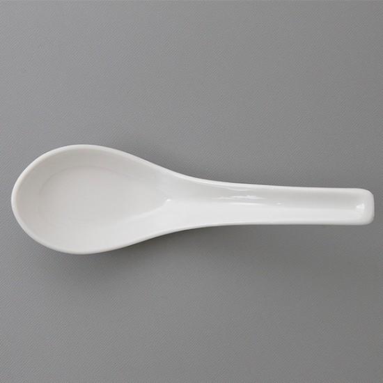 大中レンゲ 中華食器 レンゲ 業務用 約17.5cm 磁器製 白 れんげ