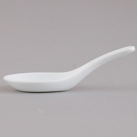 F型中レンゲ 中華食器 レンゲ 業務用 約14cm 磁器製 白 れんげ F型中レンゲ 中華食器 レンゲ 業務用 約14cm 磁器製 白 れんげ