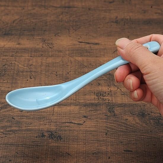 チャーハンレンゲブルー 中華食器 レンゲ 業務用 約17 3cm 磁器製 れんげ ラーメンレンゲ れんげスプーン さじ S0155 0071 業務用食器専門 みんなの倉庫 通販 Yahoo ショッピング