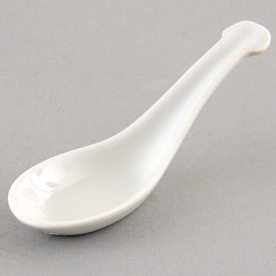 並レンゲ 中華食器 レンゲ 業務用 約13cm 磁器製 白 れんげ ラーメン