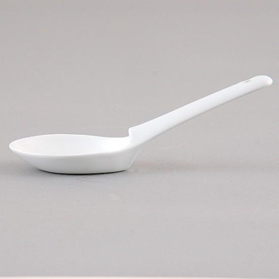 強化大掛レンゲ 中華食器 レンゲ 業務用 約20cm 強化磁器 白 れんげ