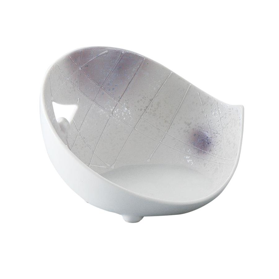 紫吹一珍ラスターかまくら型刺身鉢 和食器 刺身鉢・向付 業務用 約15.5