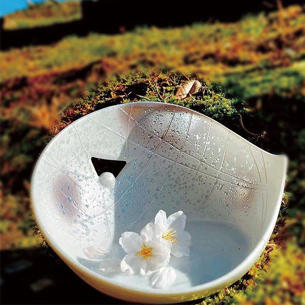 紫吹一珍ラスターかまくら型刺身鉢 和食器 刺身鉢・向付 業務用 約15.5