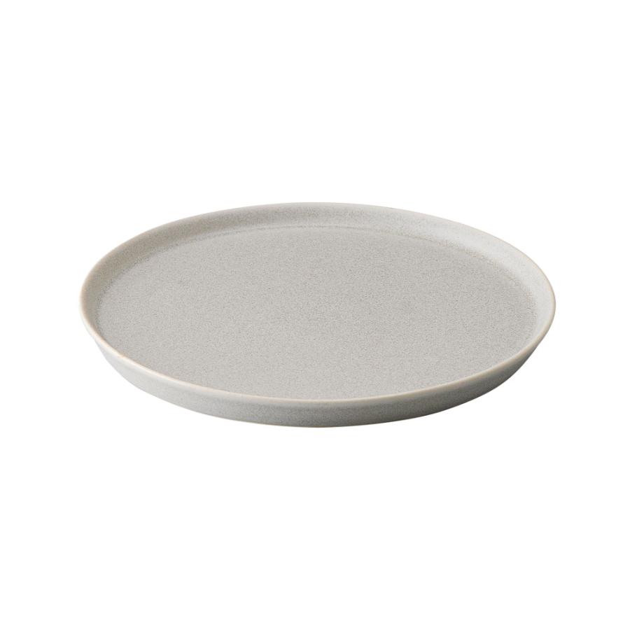 ROOTSベージュ20cmプレート 約20cm 和食器 丸皿（中） 業務用 : 業務用