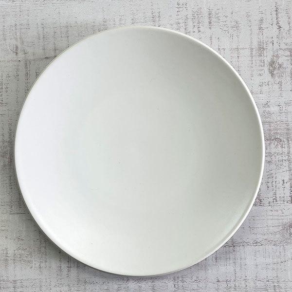 カルマ スノーホワイト 27.5cmプレート 約27.6cm 洋食器 丸型プレート