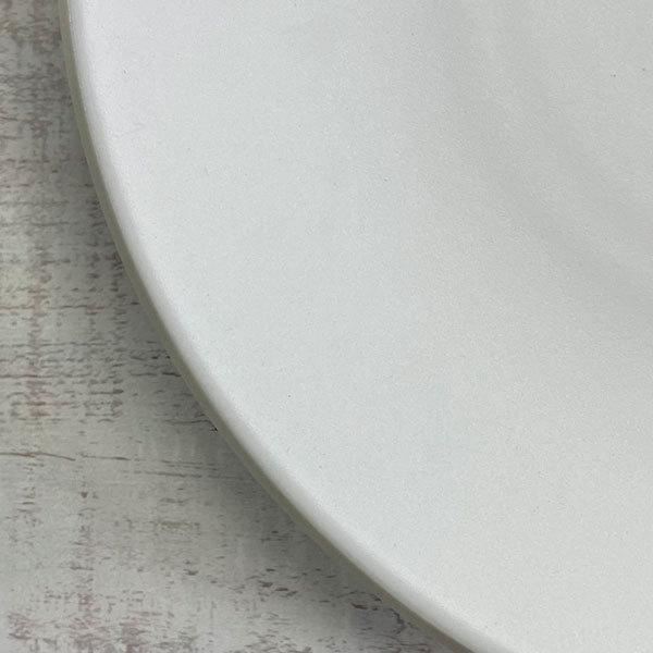 カルマ スノーホワイト 27.5cmプレート 約27.6cm 洋食器 丸型プレート