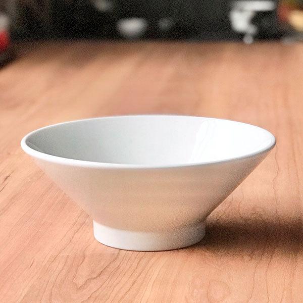 ニューアジアン 7寸切立高台丼 白 中華食器 ラーメン丼 業務用