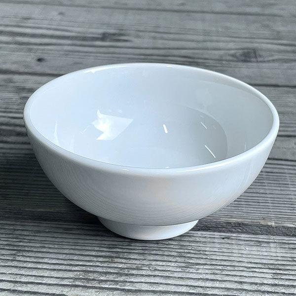 中国 丸形小碗　u6230229 ニューアジアン 3.8寸丸碗 白 中華食器 ライス丼 業務用 日本製 磁器