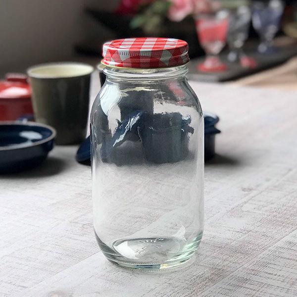 チェックボトル 850 ガラス キャニスター＆ボトル 業務用 約70（最大95